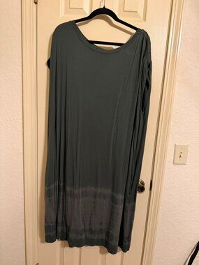 TERRA & SKY TYD DYE T-SHIRT DRESS